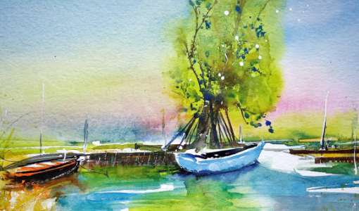 Faszination Aquarell: Ein Kurs für Anfänger